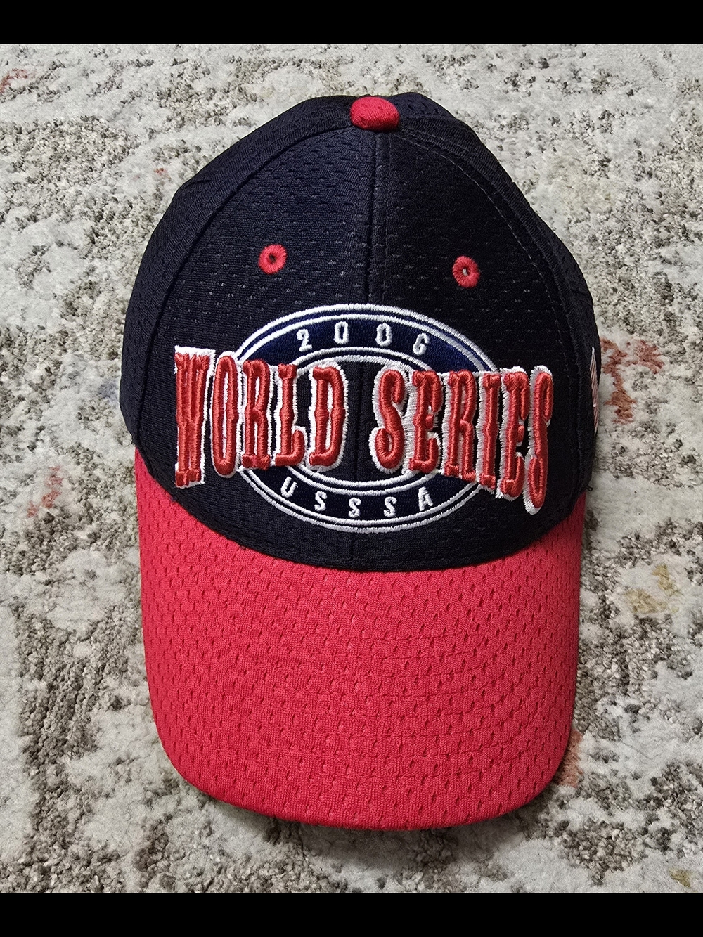 Excel 2006 World Series Adjustable Navy and Red Baseball Cap - RESA